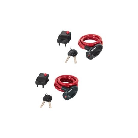 Candado de Cable con Llave 10mm X 1m CB-10 HERMEX