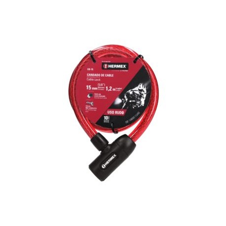 Candado para Moto 1.20m HERMEX