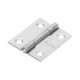 Bisagra rectangular 1-1/2″, acero pulido – HERMEX