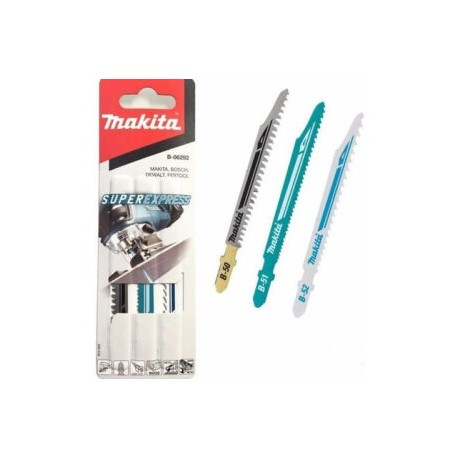 Juego de seguetas para Caladora B-06292 MAKITA