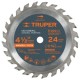 Disco de Sierra para Madera 4-1/2″ de 24 dientes y centro 3/8″ ST-424 TRUPER
