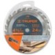 Disco de Sierra para Madera 4-1/2″ de 24 dientes y centro 3/8″ ST-424 TRUPER