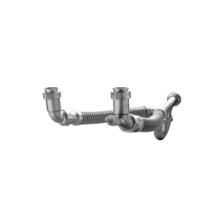 Céspol Flexible Tf-110 Para Fregadero Doble Tarja Gris – Coflex