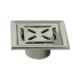 Coladera Cuadrada de Acero Inoxidable de 10X10 PC-301 COFLEX
