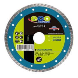 Disco de Diamante Turbo 7 AUSTROMEX