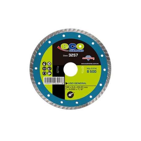 Disco de Diamante Turbo 7 AUSTROMEX
