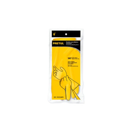Guante de Hule GU-343 PRETUL
