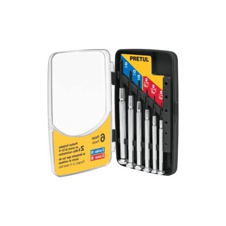 Juego Desarmador 6pz PRETUL