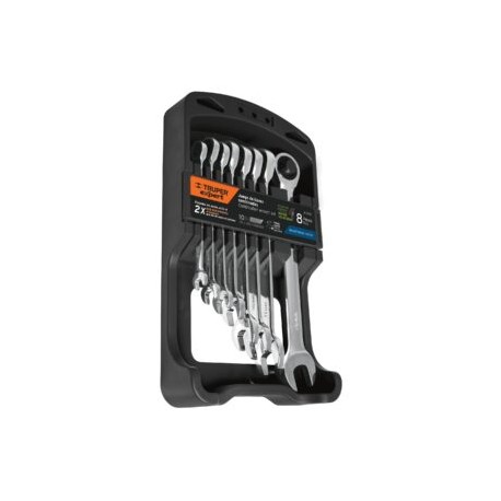 Juego de Llaves Combinadas con Matraca TRUPER