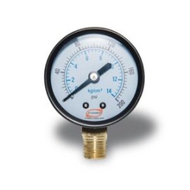 Manómetro de Presión 0-200 PSI 1/4 NPT Evans