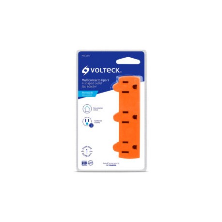Clavija Contacto Triple Y VOLTECK