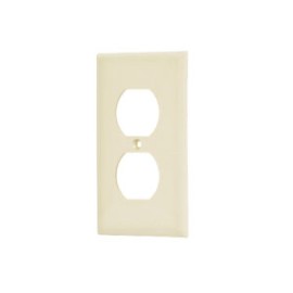 Placa de ABS dúplex, Standard, marfil – VOLTECK