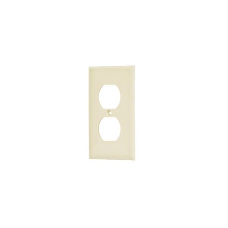 Placa de ABS dúplex, Standard, marfil – VOLTECK