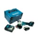 Miniesmeriladora INALAMBRICA DGA464RTJU MAKITA