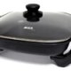 Sarten Eléctrico con Termostato Negro 1300W